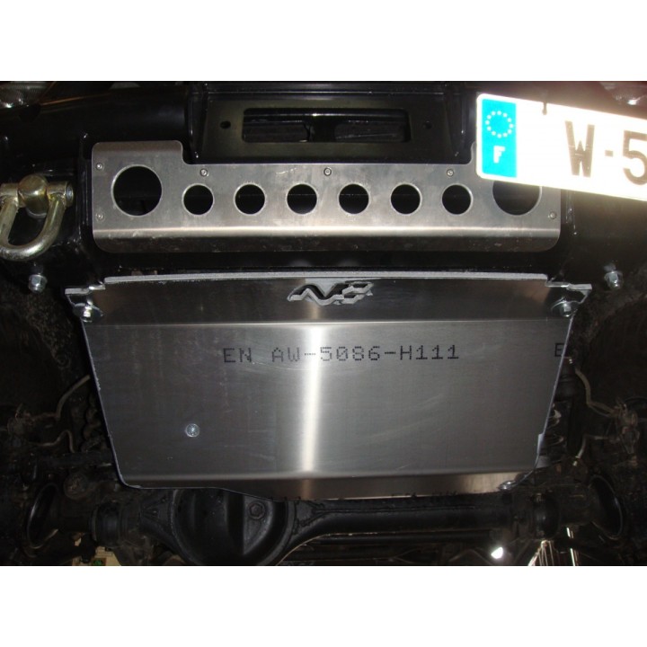 Protection avant alu N4 Toyota Landcruiser LJ/KZJ 70/73 (84-95)