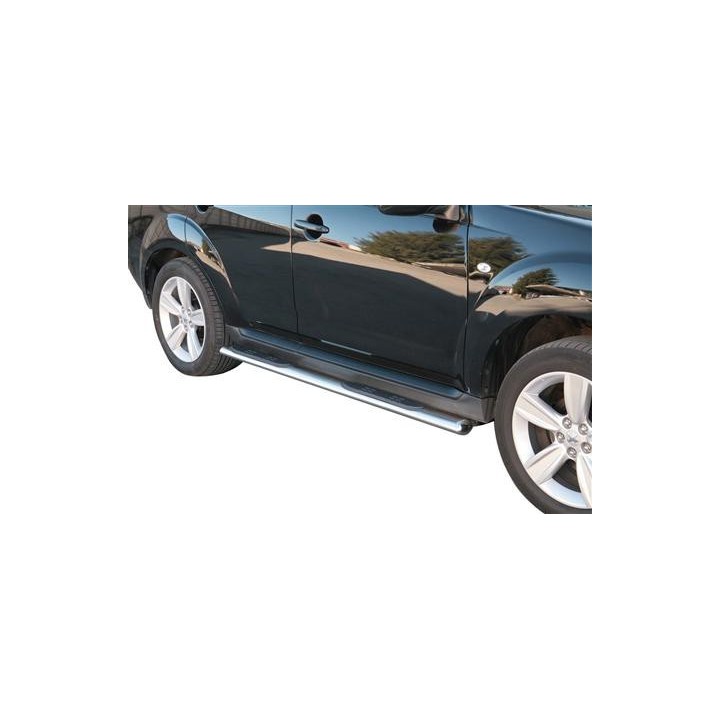 Marche-pieds ovale 76 inox Peugeot 4007