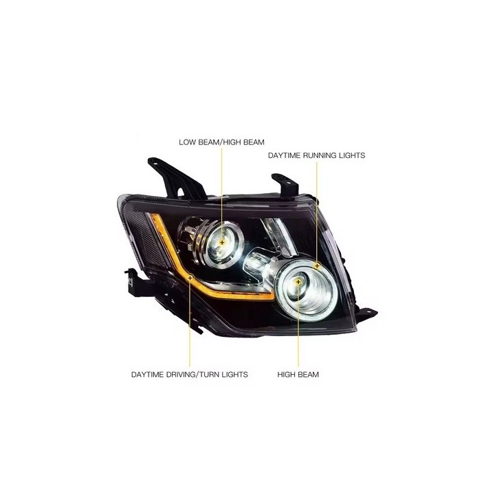 OPTIQUE DE PHARE LEDS MITSUBISHI PAJERO IV (07-21)