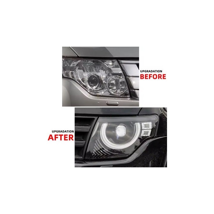 OPTIQUE DE PHARE LEDS MITSUBISHI PAJERO IV (05-21)