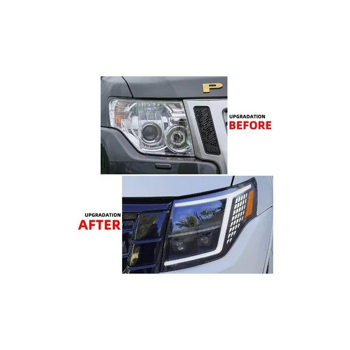 OPTIQUE DE PHARE LEDS MITSUBISHI PAJERO IV (07-21)