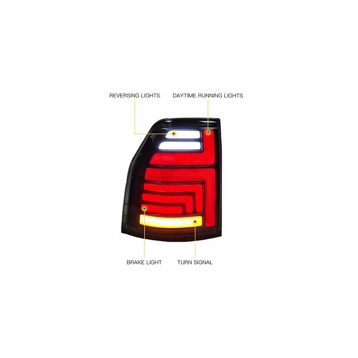 FEU ARRIERE LEDS MITSUBISHI PAJERO IV (06-20)