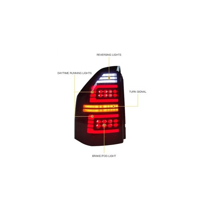 FEU ARRIERE LEDS MITSUBISHI PAJERO III (00-12)