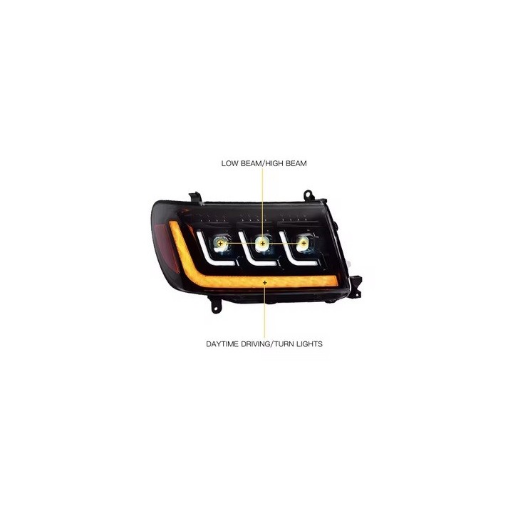 OPTIQUE DE PHARE LEDS TOYOTA LANDCRUISER 100 (98-07)
