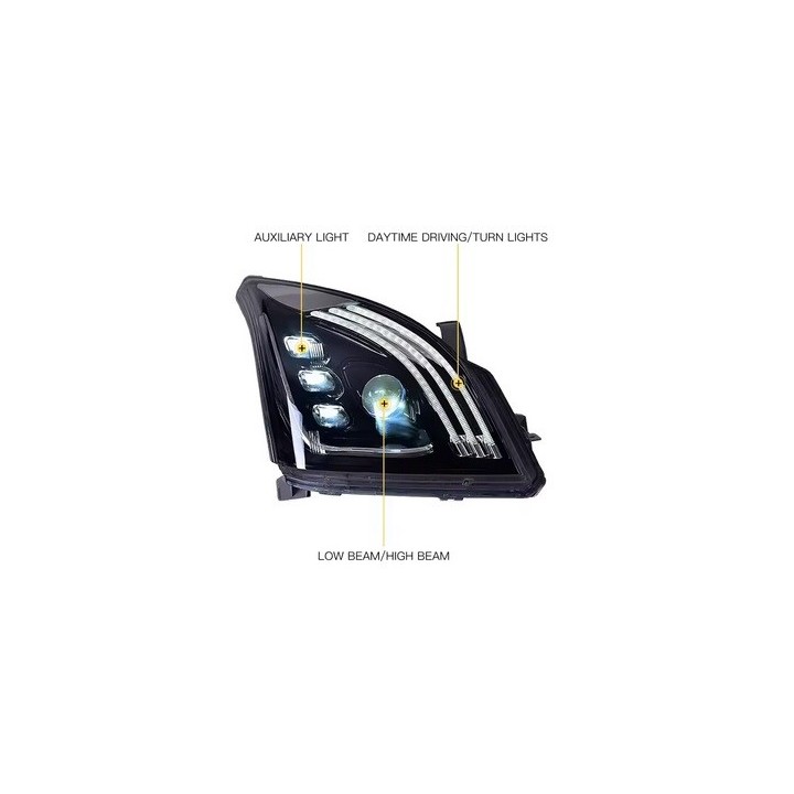 OPTIQUE DE PHARE LEDS TOYOTA LANDCRUISER 120 (98-07)