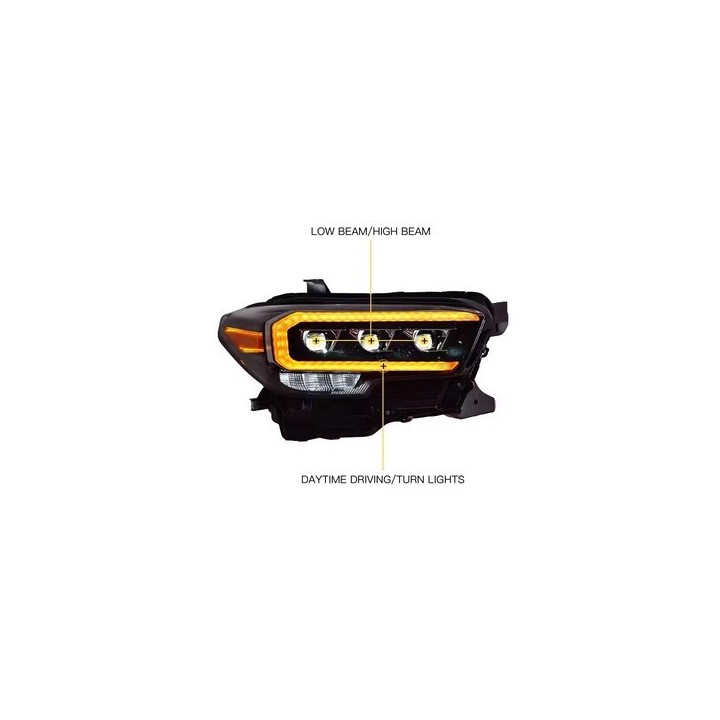 OPTIQUE DE PHARE LEDS TOYOTA Tacoma III N300 (16-)