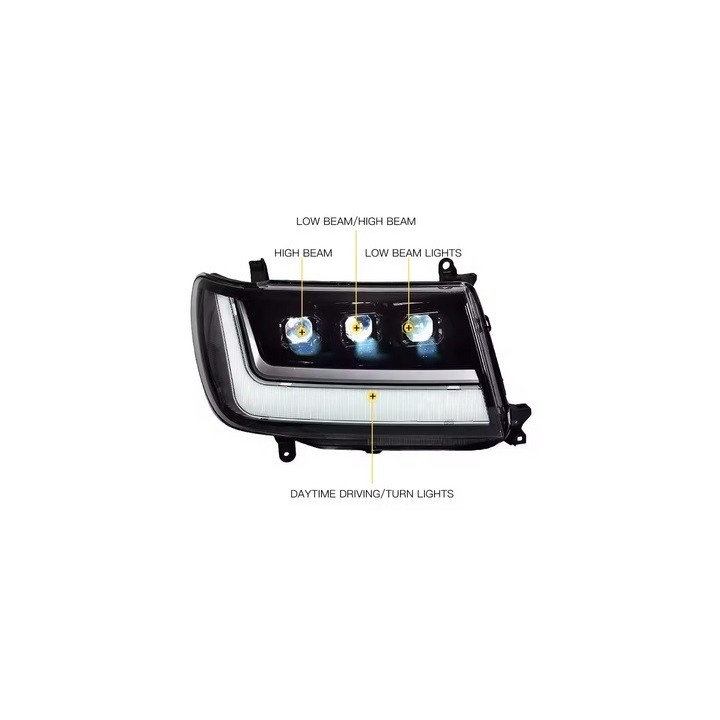 OPTIQUE DE PHARE LEDS TOYOTA LANDCRUISER 100 (98-07)
