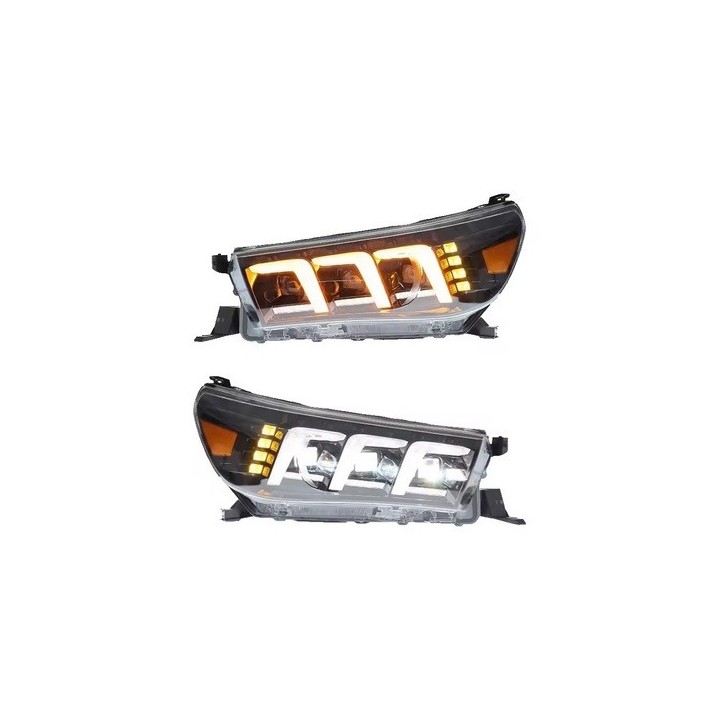 OPTIQUE DE PHARE LEDS TOYOTA HILUX 8 REVO (15-20)