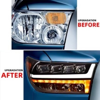 OPTIQUE DE PHARE LEDS TOYOTA TUNDRA 2 (07-13)