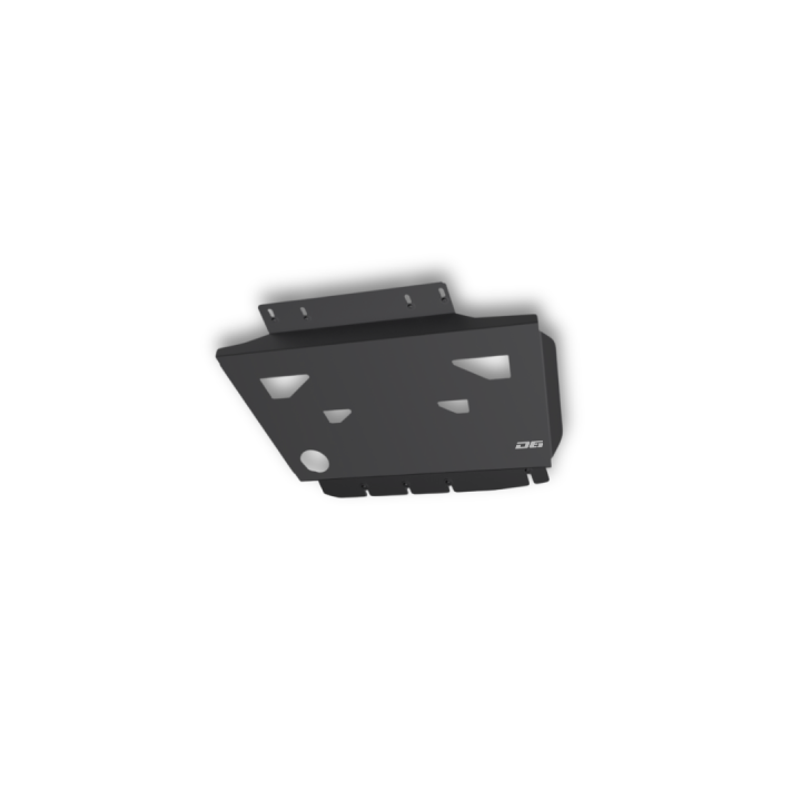 Protection avant acier zingué noir D6 Nissan Navara D40