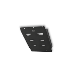 Blindage boite de vitesses acier zingué noir D6 Nissan Navara D40 (05-15)