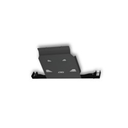 Blindage boite de transfert acier zingué noir D6 Nissan Navara D40 (05-15)