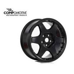 Jante aluminium noire COMPOMOTIVE 8x18 5x120 ET45
