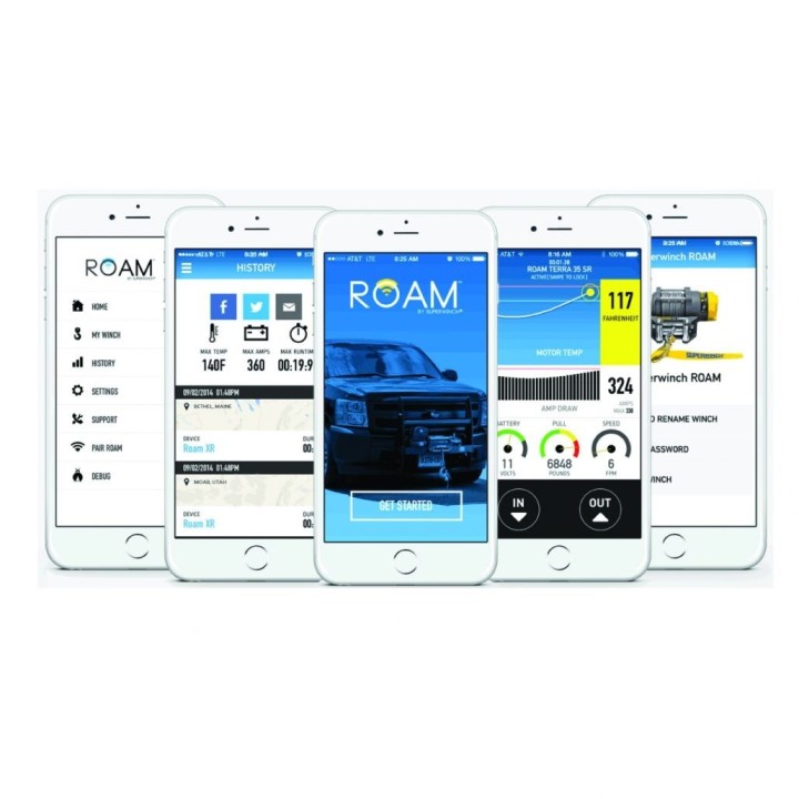 SUPERWINCH TERRA COMMANDE SMARTPHONE