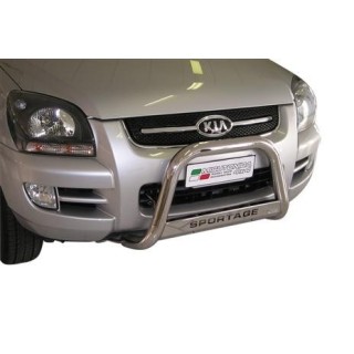 Medium Bar INOX MISUTONIDA Ø63 Kia Sportage 2 (04-10)