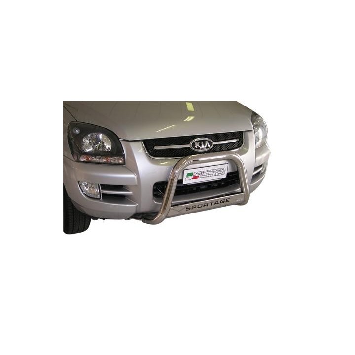 Medium Bar INOX MISUTONIDA Ø63 Kia Sportage 2 (04-10)