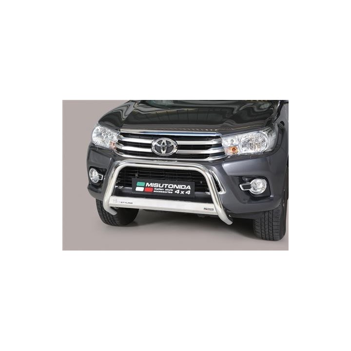 Medium Bar INOX MISUTONIDA Ø63 Toyota Hilux 8 Revo (15-)