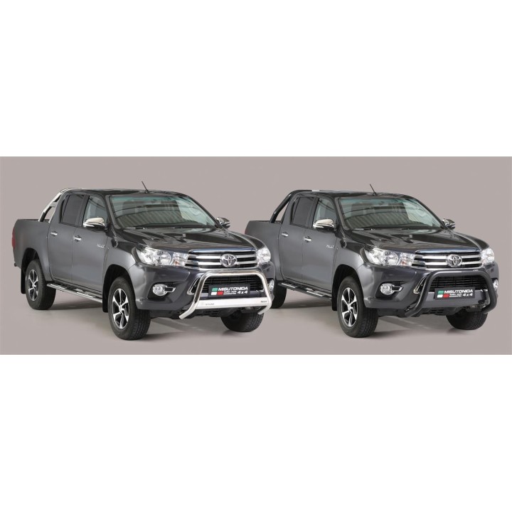 Medium Bar INOX MISUTONIDA Ø63 Toyota Hilux 8 Revo (15-)