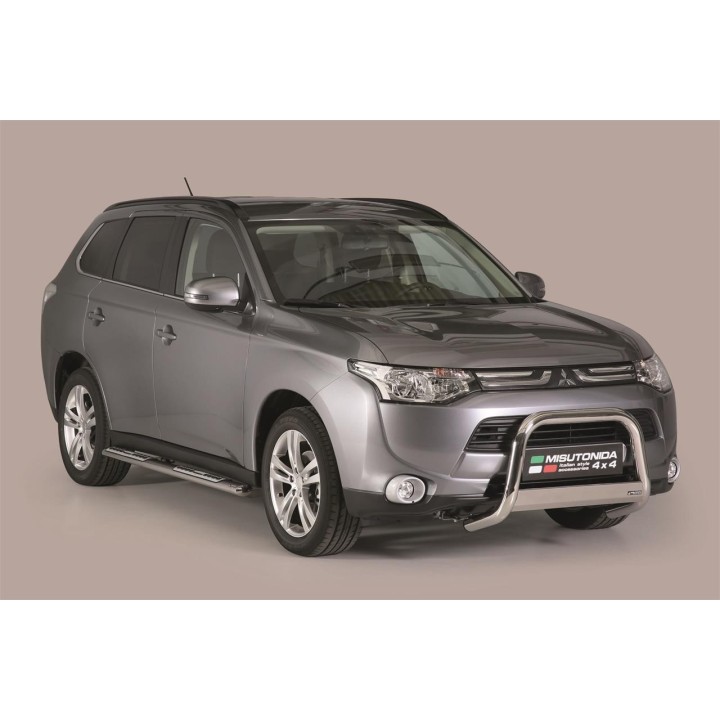 Medium Bar INOX MISUTONIDA Ø63 Mitsubishi OUTLANDER 3 (13-15)