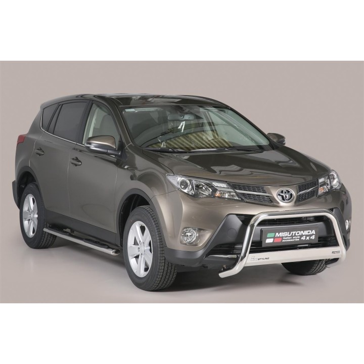 Medium Bar INOX MISUTONIDA Ø63 Toyota Rav 4 IV XA40 (13-18)