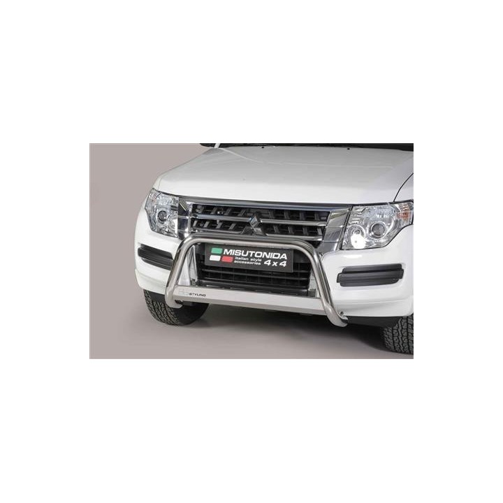 Medium Bar INOX/NOIR MISUTONIDA Ø63 Mitsubishi PAJERO 4 (15-)