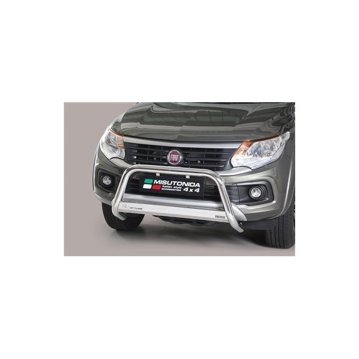 Medium Bar INOX MISUTONIDA Ø63 Fiat FULLBACK (16-)