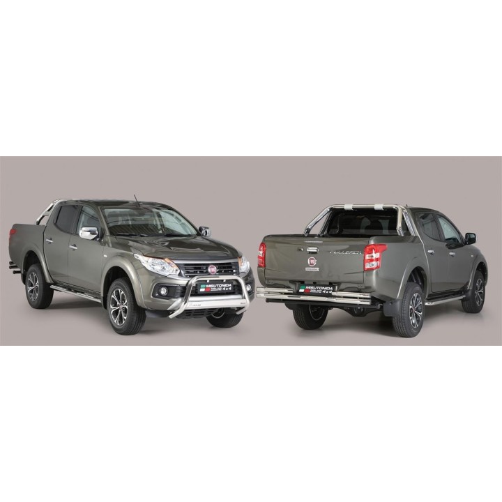 Medium Bar INOX MISUTONIDA Ø63 Fiat FULLBACK (16-)