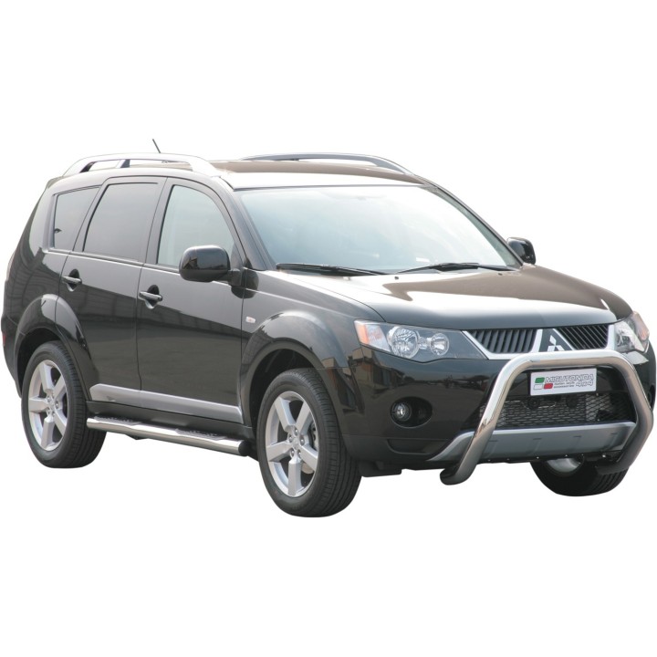 Super Bar INOX MISUTONIDA Ø76 Mitsubishi OUTLANDER 2 (07-09)
