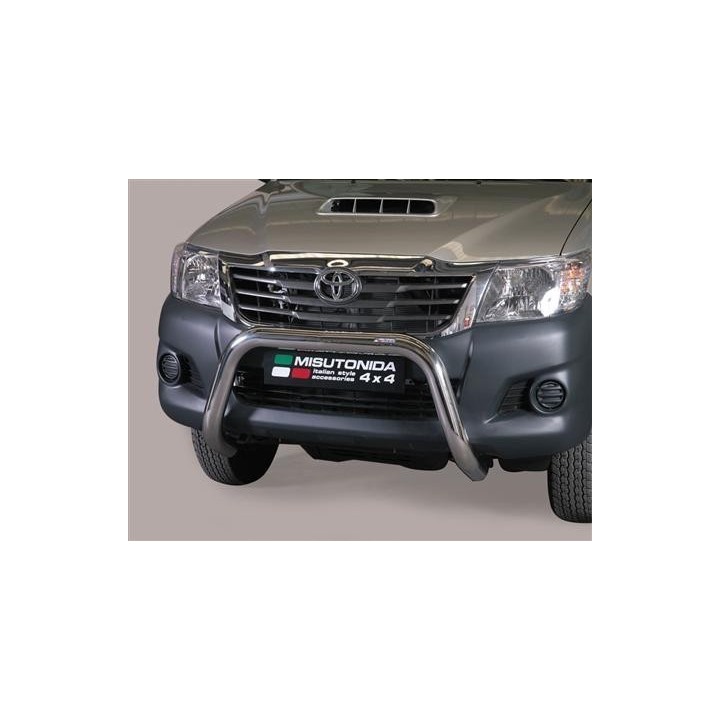 Super Bar INOX/NOIR MISUTONIDA Ø76 Toyota Hilux VIGO (12-15)