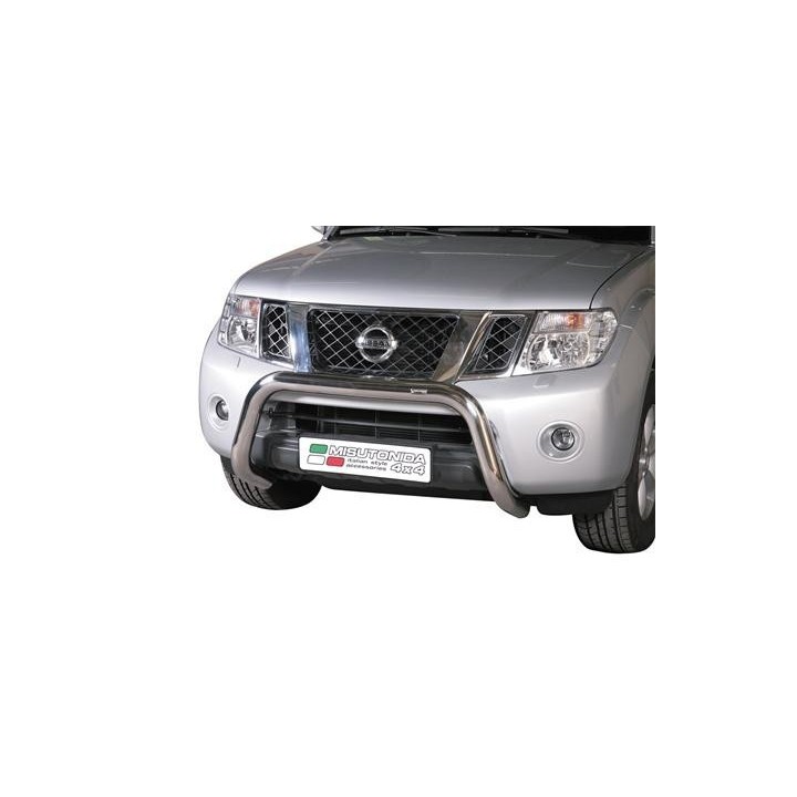 Super Bar INOX/NOIR MISUTONIDA Ø76 Nissan Navara D40 V6 (10-15)