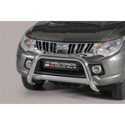 Super Bar INOX/NOIR MISUTONIDA Ø76 Mitsubishi L200  (15-19)