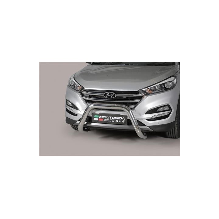 Super Bar INOX MISUTONIDA Ø76 Hyundai Tucson 3 (15-)