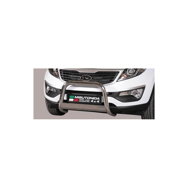 Medium Bar INOX MISUTONIDA Ø63 Kia Sportage 3 (10-15)
