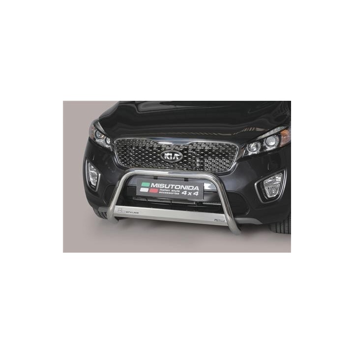 Medium Bar INOX MISUTONIDA Ø63 Kia Sorento 3 (15-)
