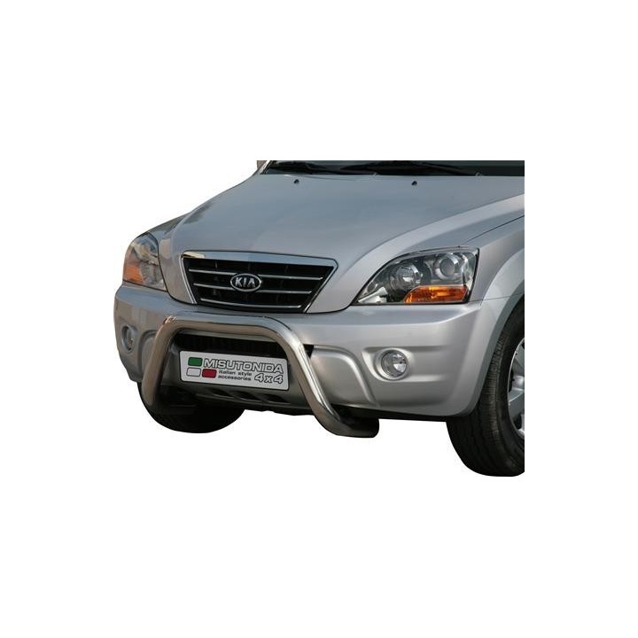 Super Bar INOX MISUTONIDA Ø76 Kia Sorento 1 (06-09)