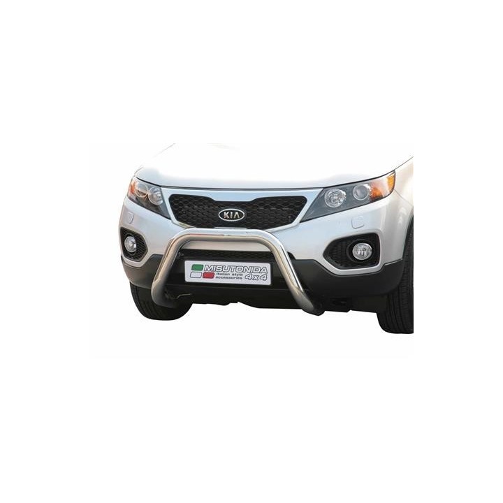Super Bar INOX MISUTONIDA Ø76 Kia Sorento 2 (09-12)