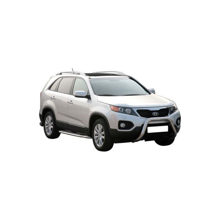Super Bar INOX MISUTONIDA Ø76 Kia Sorento 2 (09-12)