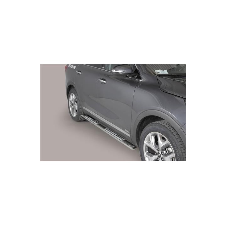 Marche-pieds ovale inox Kia sorento 3 (15-)
