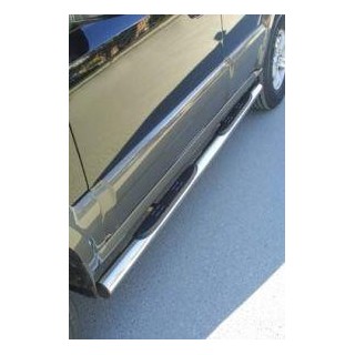 Marche-pieds Ø76 inox Kia sorento 1 (02-08)