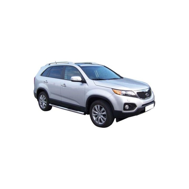 Marche-pieds Ø76 inox Kia sorento 2 (10-12)