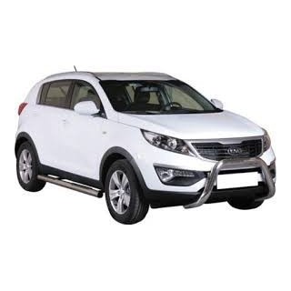 Marche-pieds Ø76 inox Kia Sportage 3 (10-15)