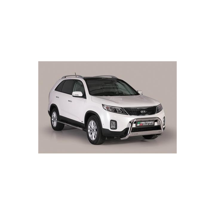 Marche-pieds ovale Ø76 inox Kia sorento 2 (13-14)