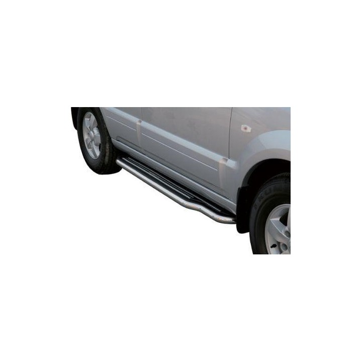 Marche-pieds Ø50 inox Kia sorento 1 (06-08)