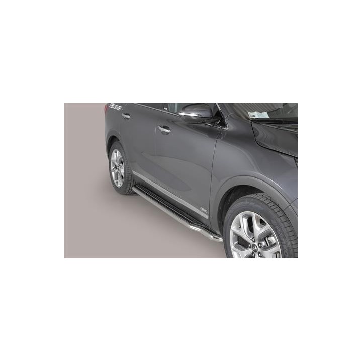 Marche-pieds Ø50 inox Kia sorento 3 (15-)