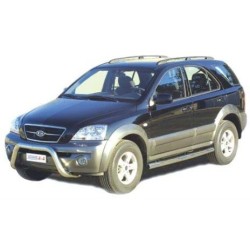 Super Bar INOX MISUTONIDA Ø76 Kia Sorento 1 (02-05)