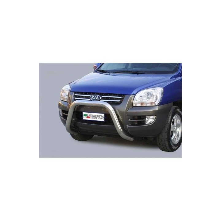 Super Bar INOX MISUTONIDA Ø76 Kia Sportage 2 (04-08)