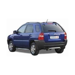 Pare-chocs arrière INOX MISUTONIDA Ø76 Kia Sportage 2 (04-10)