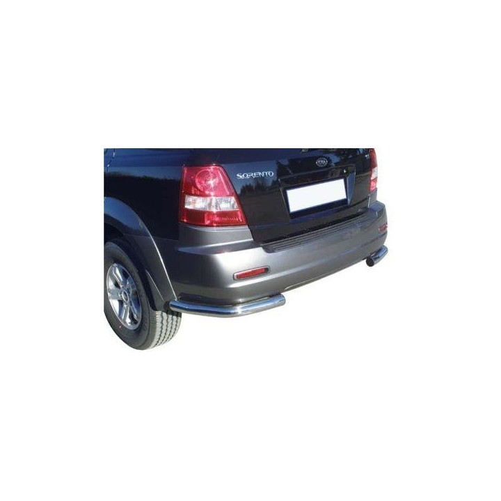 Pare-chocs arrière INOX MISUTONIDA Ø63 Kia Sorento 1 (02-06)