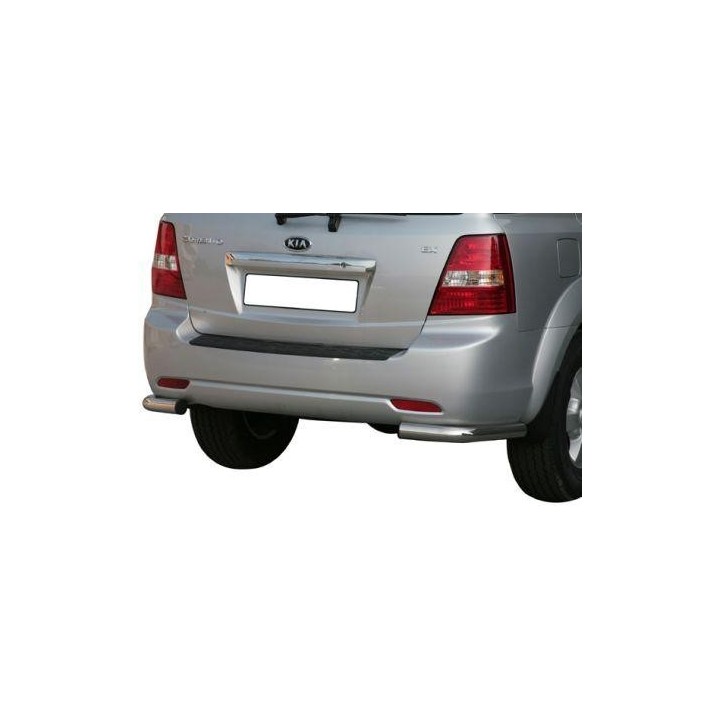 Pare-chocs arrière INOX MISUTONIDA Ø63 Kia Sorento 1 (06-08)