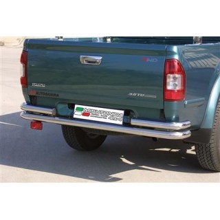 Pare-chocs arrière INOX MISUTONIDA Ø63 Isuzu DMAX (03-11)